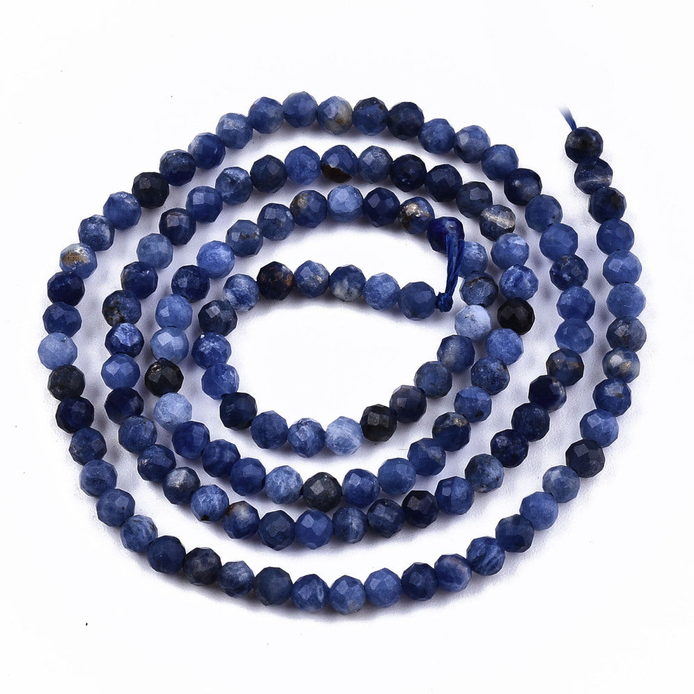 Sodalite, Blue, 6mm