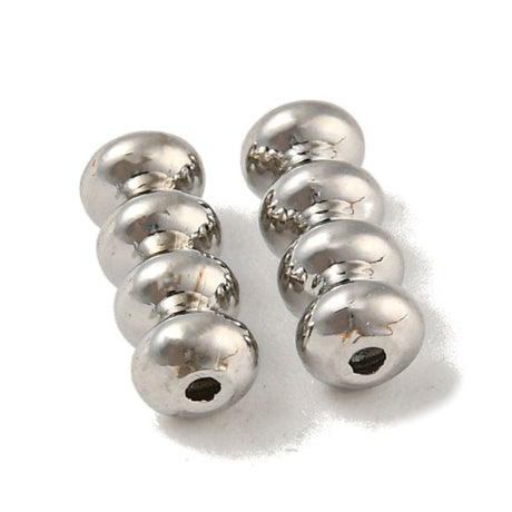 Rondel perler str. 8 mm, 5 stk.