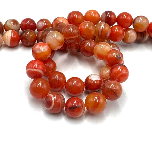 Agat Stribe Agat, orange, 14 mm