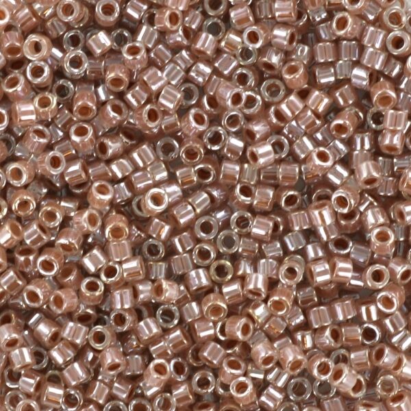 Creabead miyuki beads Miyuki Delica Perler, ceylon light cinnamon 256, 11/0