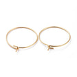 creoler Creoler/Hoops, 18K Forgyldt, 20x0.7mm, 1 Par