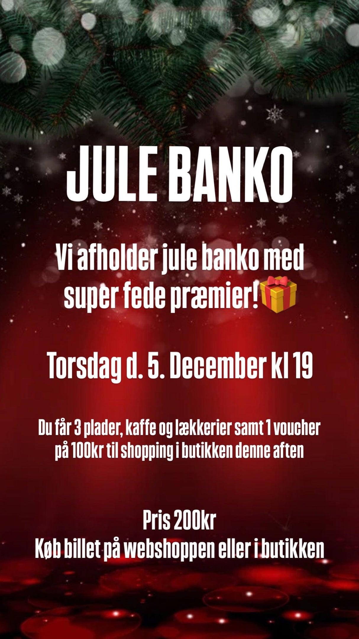 event Jule Banko d. 5. december