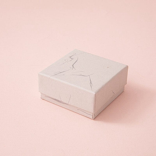 Gaveæsker Gaveæsker, let rosa, mønsteret, 7,5x7,5x3,5 cm, 6 Stk