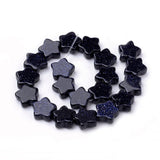 Goldstone Blue gold stone Stjerne Perler, str. 12 mm