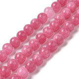 Jade Jade, pink,  Runde, 8-8,5mm