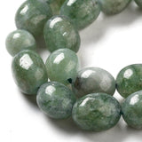 Jade Malaysia Jade, Oval Perle, 13x10mm