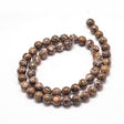 Jasper Leopard skin Jasper, Brun, 10 mm