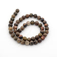 Jasper Leopard skin Jasper, Brun, 12 mm