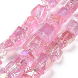 Kvarts Perler Kvarts Nuggets, Pink/Rosa, 8-14mm