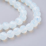 LBEADS Opal 6 mm facetteret opal perler