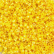 miyuki beads Miyuki Delica Perler, DB1562, Opaque Luster Canary, 11/0