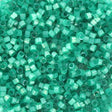 miyuki beads Miyuki Delica Perler, DB1813, Silk Satin Dyed Aqua Green, 11/0