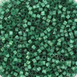 miyuki beads Miyuki Delica Perler, DB1814, Silk Satin Dyed Emerald, 11/0