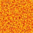 miyuki beads Miyuki Delica Perler, DB2104, Duracoat Opaque Dyed Kumquat, 11/0