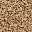 miyuki beads Miyuki Delica Perler, DB2105, Duracoat Opaque Dyed Beige, 11/0