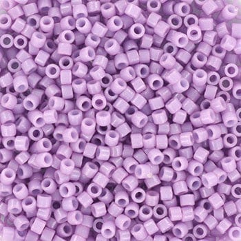 miyuki beads Miyuki Delica Perler, DB2136, Duracoat Opaque Dyed Crocus, 11/0