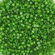 miyuki beads Miyuki Delica Perler, DB274, Lined Luster Pea Green, 11/0