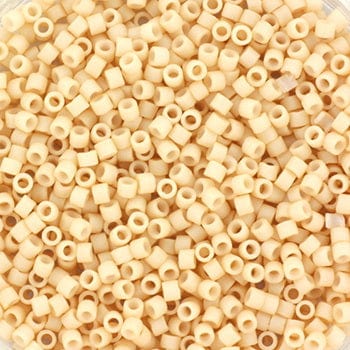 miyuki beads Miyuki Delica Perler, DB353, Opaque Matte Antique Beige, 11/0