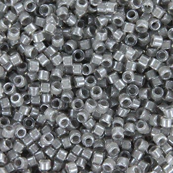 miyuki beads Miyuki delica's 11/0 - fancy lined pewter 2392