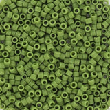 miyuki beads Miyuki delica's 11/0 - opaque matte avocado 1585