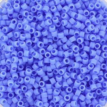 miyuki beads Miyuki delica's 11/0 - opaque matte periwinkle 760