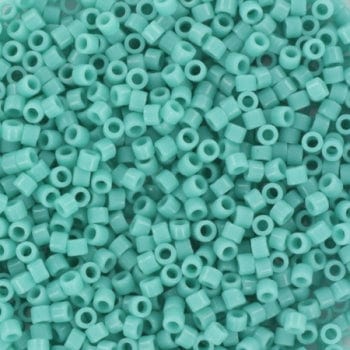 miyuki beads Miyuki delica's 11/0 - opaque turquoise green 729