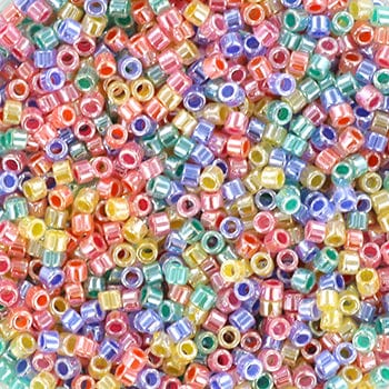 miyuki beads Miyuki delica's 11/0 - strong ceylon mix115