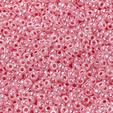 miyuki beads Miyuki Rocailles Perler, RR 535, Carnation Pink Ceylon, 8/0