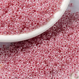 miyuki beads Miyuki Rocailles Perler, RR 535, Carnation Pink Ceylon, 8/0