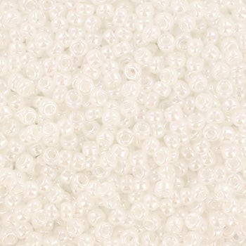 miyuki beads Miyuki Rocailles Perler, RR528, Ceylon White Pearl, 11/0