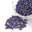 Pandahall storkøbsvarer 450 gr. 2 mm stribet seed beads