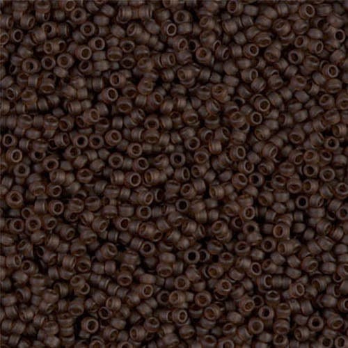 Restsalg Miyuki Seed Beads, 11/0, matte transparent taupe