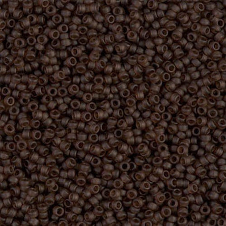 Restsalg Miyuki Seed Beads, 11/0, matte transparent taupe