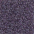 Restsalg Miyuki seed beads, grape lined crystal, 11/0