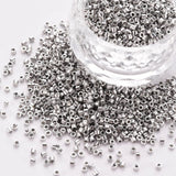 seed beads Uniq Seed Beads, metallic, 1,5x2 mm, 10 gram