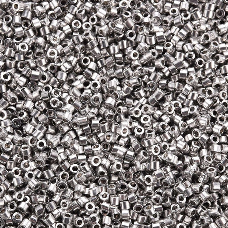 seed beads Uniq Seed Beads, metallic, 1,5x2 mm, 10 gram