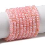 Shell Perler Rosa Shell Perler, Rosa, Rondel, 3x2mm