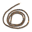 Tiger Eye Tiger Eye, Brun, Facetteret, 2,5 mm