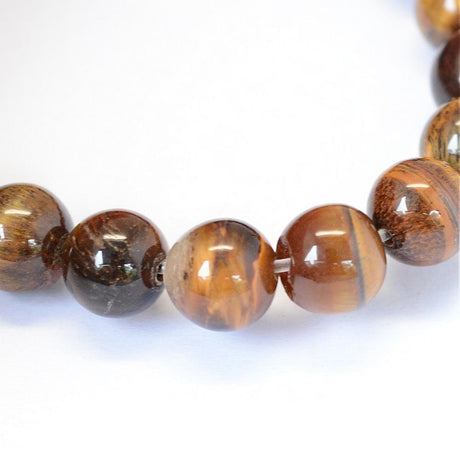 Tiger Eye Tiger Eye/Tiger Øje, Brun, 12-12,5 mm