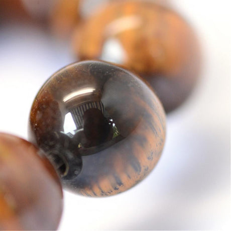 Tiger Eye Tiger Eye/Tiger Øje, Brun, 12-12,5 mm