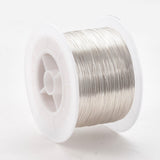 Tråd etc Kobber Wire, Langtidsholdbar Forsølvning, 0,4mm, 450 meter